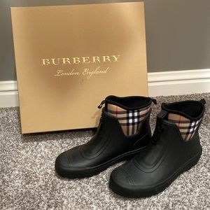 Authentic Burberry Rain Boots